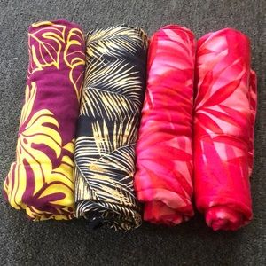 Pareo Pareu Sarong Set of 4